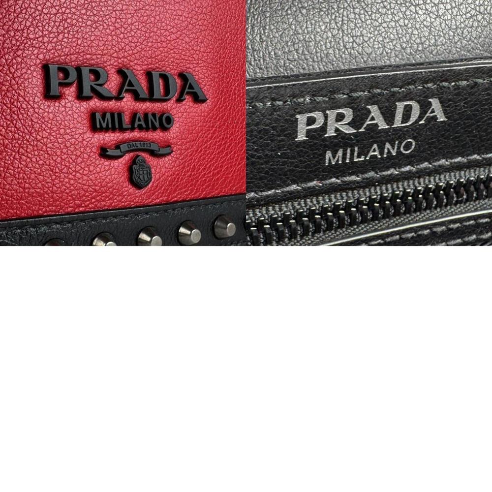 PRADA Black Leather Shoulder Bag - Picture 5 of 5
